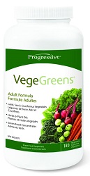 VegeGreens (180 Vegetable Capsules) - Progressive Nutrition