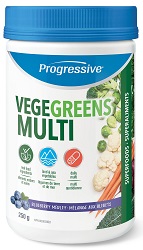 VegeGreens Powder - Blueberry Medley (250g) -Progressive Nutrition
