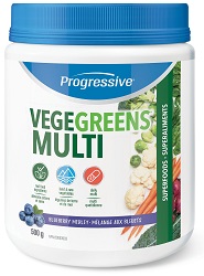 VegeGreens Powder Multi - Blueberry Medley (500g) -Progressive Nutrition