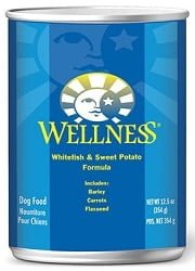Wellness Whitefish & Sweet Potato Recipe (Dog) (354g)