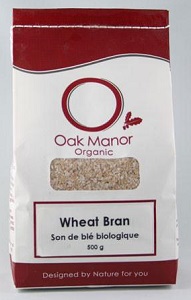 Wheat Bran Organic (500g) Oak Manor