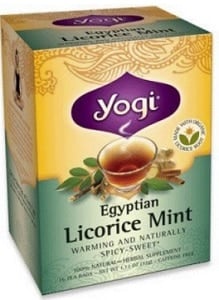 Yogi Egyptian Licorice Mint Tea (16 Bags)