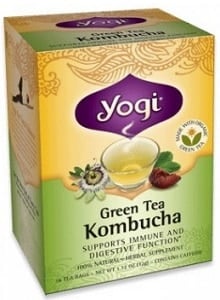 Yogi Green Tea Kombucha (16 Bags)