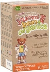 Yummi Bears Organics Immunity Health (90 Gummy Vitamins)
