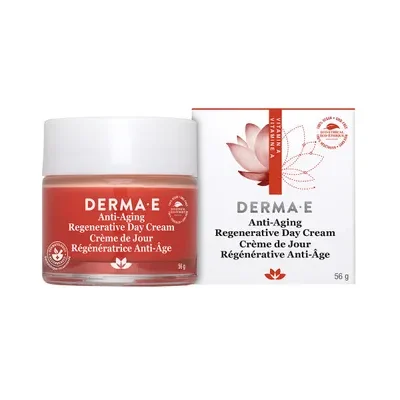 Derma E Anti Aging Regenerative Day Cream 56g label