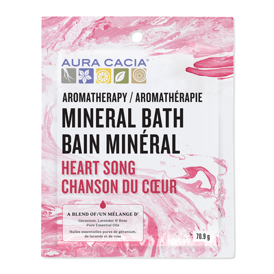 Aura Cacia Heartsong Mineral Bath-2.5 oz