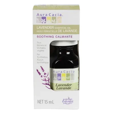 Aura Cacia Lavender Essential Oil (Boxed) (15mL)