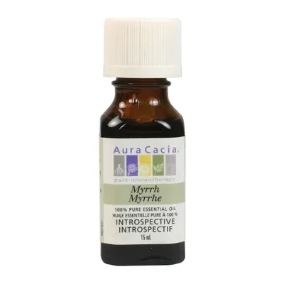 Aura Cacia Myrrh Essential Oil (15mL)