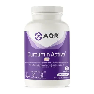 Curcumin Active (60 Veggie Caps) AOR