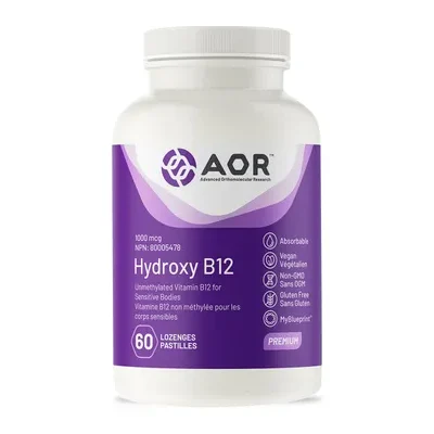Hydroxy B12 (60 Lozenges) AOR