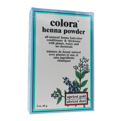 Colora Henna Powder Gold Apricot label