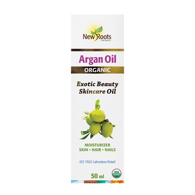 New Roots Argan Oil 50mL label