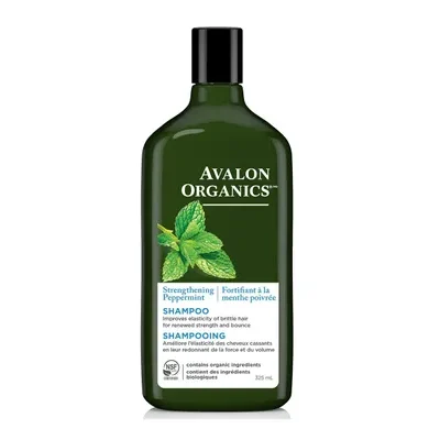 Avalon Organics Strengthening Peppermint Shampoo (325mL)