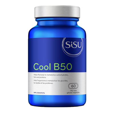 Sisu Cool B50 60 Veggie Caps label