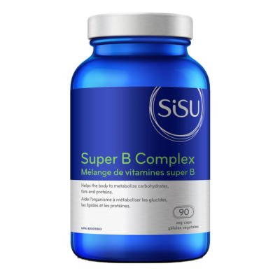 Sisu Super B Complex 90 Veggie Caps label