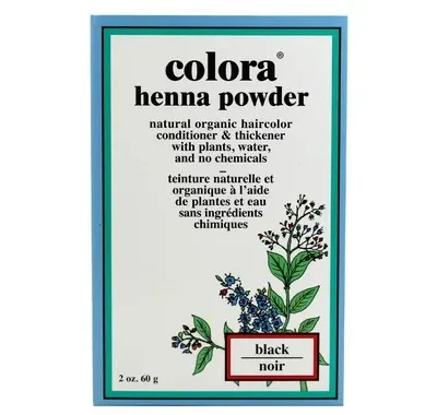 Colora Henna Powder Black label