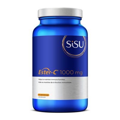 Sisu Ester-C 1000mg 60 Tablets label