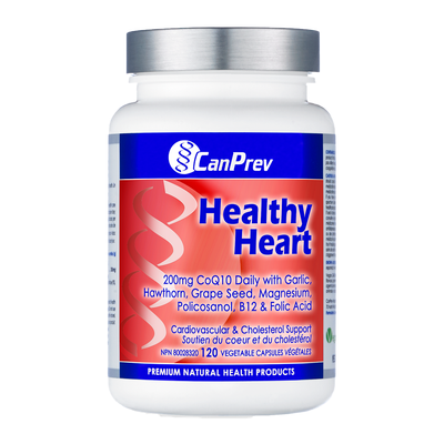Can Prev Healthy Heart (120 Veggie Caps) label