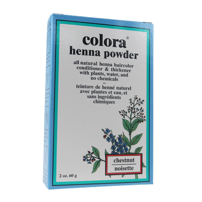 Colora Henna Powder Chestnut label