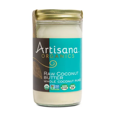Artisana Organics Raw Organic Coconut Butter 397g label