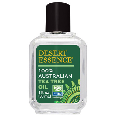 Desert Essence 100% Australian Tea Tree Oil 30mL label