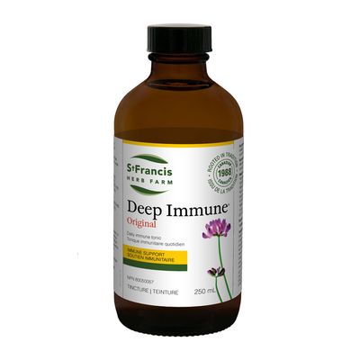 St. Francis Deep Immune Original 250mL label