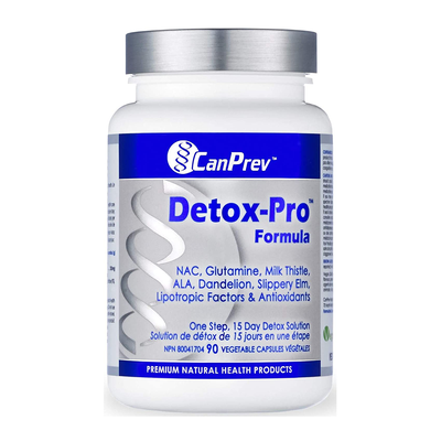 Can Prev Detox-Pro Formula (90 Veggie Caps) label