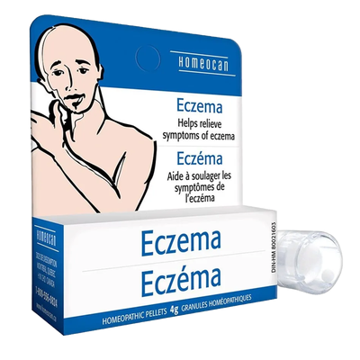 Homeocan Eczema 4g label