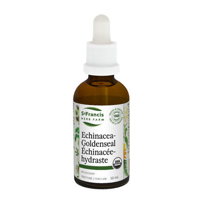 St. Francis Echinacea Goldenseal 50mL label