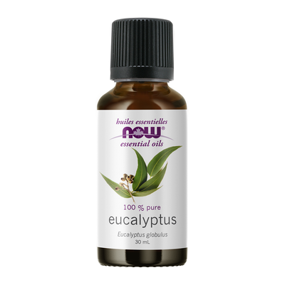 Now Eucalyptus Oil 30mL label