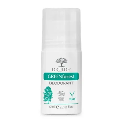 Druide Deodorant Green Forest 65mL label