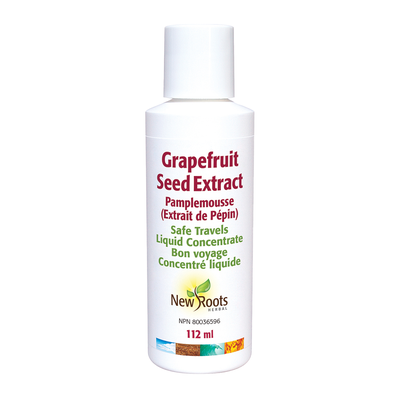 New Roots Grapefruit Seed Extract 112mL label