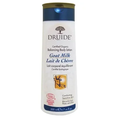 Druide Body Lotion Goat Milk 250mL label