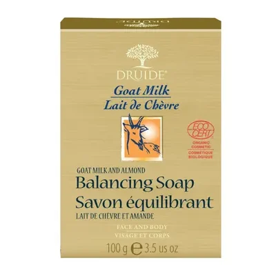 Druide Soap Bar Goat Milk & Almond 100g label