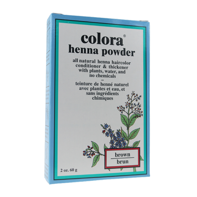 Colora Henna Powder Brown label