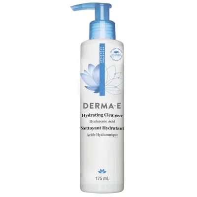 Derma E Hydrating Cleanser 175mL label