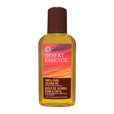 Desert Essence 100% Pure Jojoba Oil 60mL label