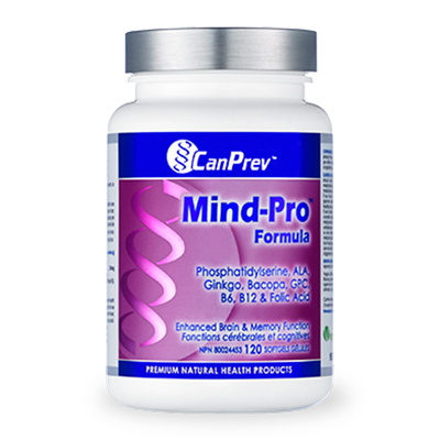 Can Prev Mind-Pro Formula (120 Veggie Caps) label