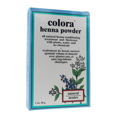 Colora Henna Powder Natural label