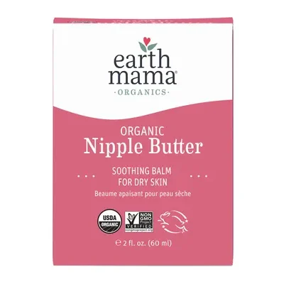 Earth Mama Organic Nipple Butter 60mL label
