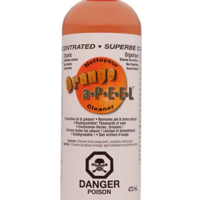 Orange A-Peel Cleaner 473mL label