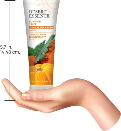 Desert Essence Pumpkin spice hand cream Size