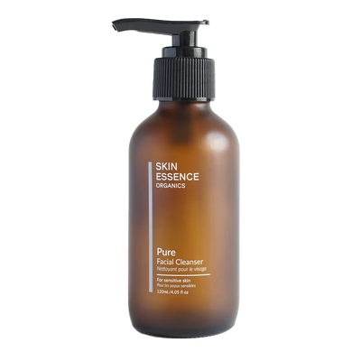 Skin Essence Organics Facial Cleanser Pure Gentle 120mL label