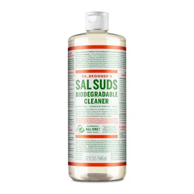 Dr. Bronner's Sal Suds Biodegradable Cleaner 946mL label