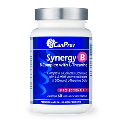 Can Prev Synergy B (60 Veggie Caps) label
