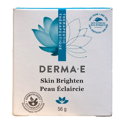 Derma E Skin Brighten Cream 56g label
