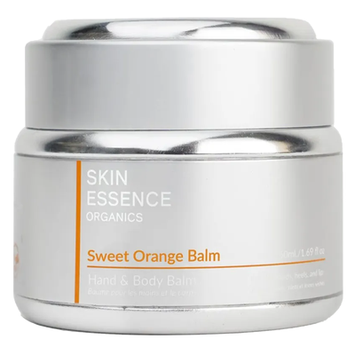 Skin Essence Organics Sweet Orange Balm 50mL label