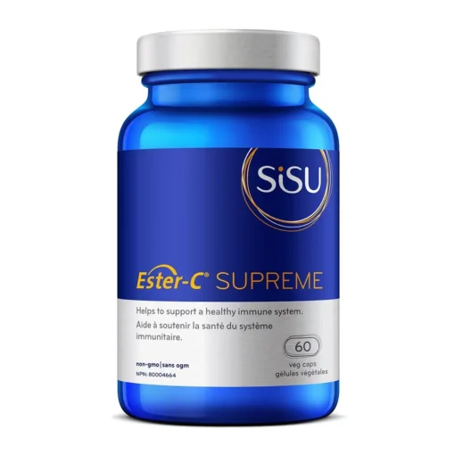 Sisu Ester-C Supreme 60 Veggie Caps label