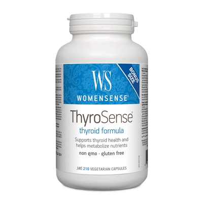 Women Sense ThyroSense 210 Veggie Caps label