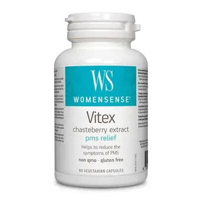 Women Sense Vitex Chasteberry Extract 90 Veggie Caps label